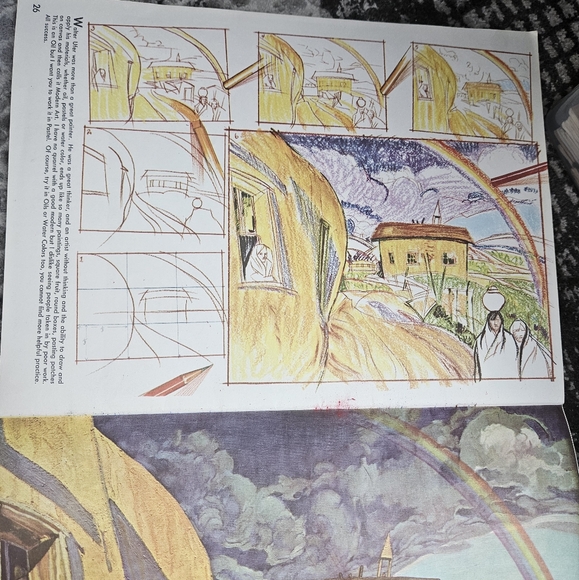 How to Draw With Pastels by Walter Foster Art Instruction Drawing Book #6 VTG - Picture 8 of 16